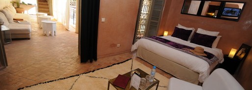 Suite Junior Ouarzazate 18m², camera vista piscina a Marrakech