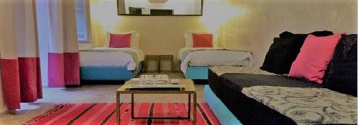 Suite Junior Zagora 18m², camera accessibile PMR piano terra a Marrakech